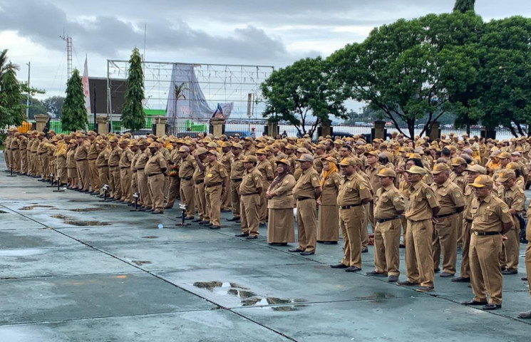 Kehadiran ASN Pemprov Usai Libur Natal dan Tahun Baru Dibawah 50 Persen
